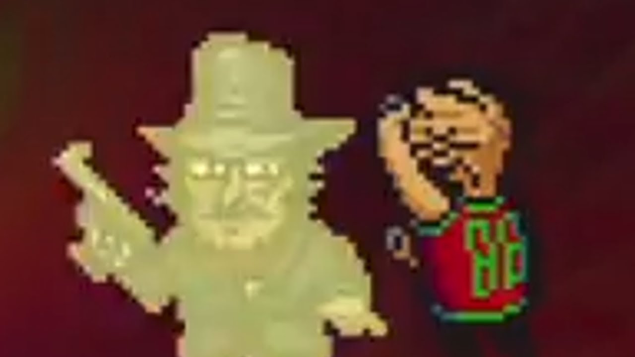 Lisa The Pointless: Fighting Alex And Joel As Arnold (Fan-Made Mini-Game)