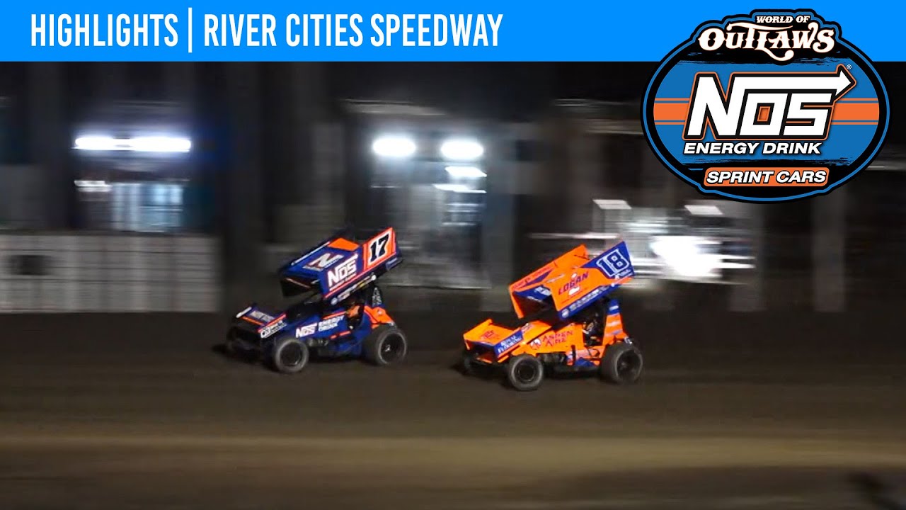 World of Outlaws NOS Energy Drink Sprint Cars | River Cities Speedway | June 7, 2024 | HIGHLIGHTS