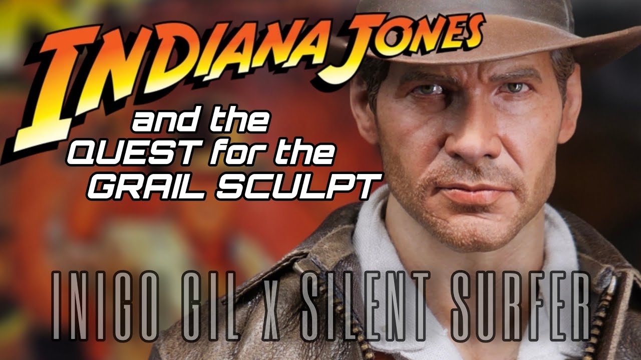 INDIANA JONES and the QUEST for the GRAIL SCULPT: INIGO GIL x SILENT SURFER