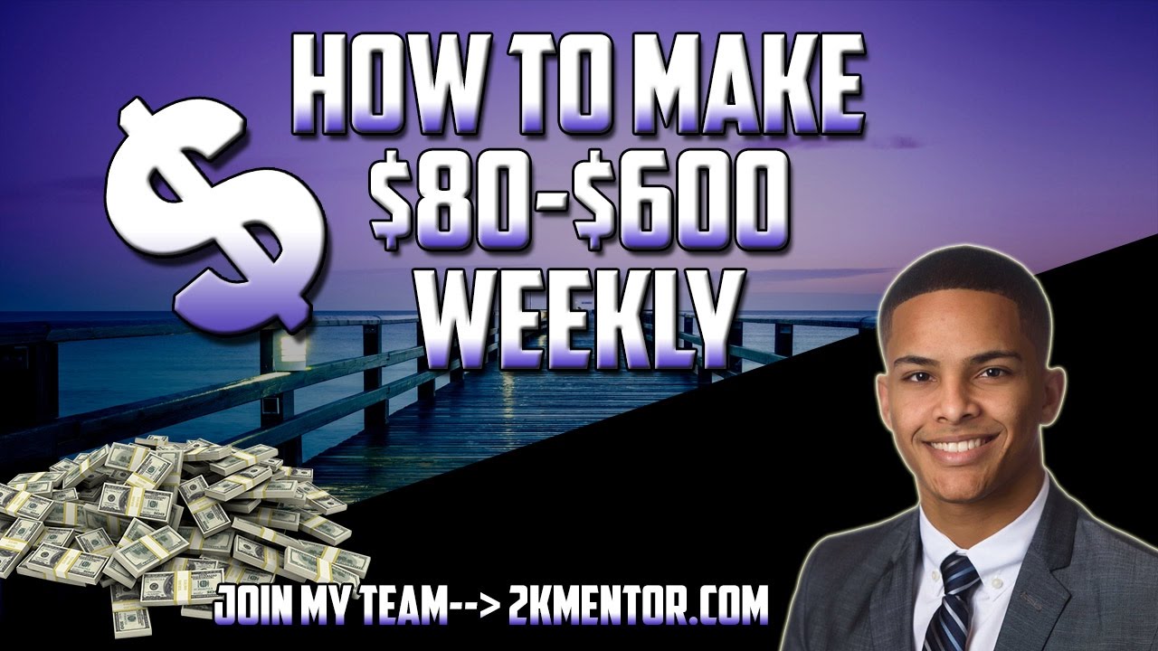 HOW TO MAKE $80 to $1,000 Weekly For A Small PRICE!!!