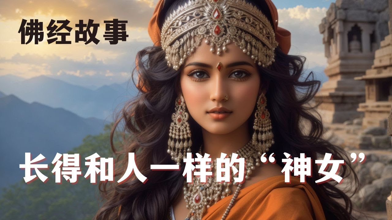 长得和人一样神女，老国王得道得道升天欲将神女祭祀，怎奈孙子喜欢上了神女。善有善报！ #佛教 #禪修 #佛法 #修行 #内觀 #心靈成長 #靜心  #冥想 #佛陀 #南傳#藏传