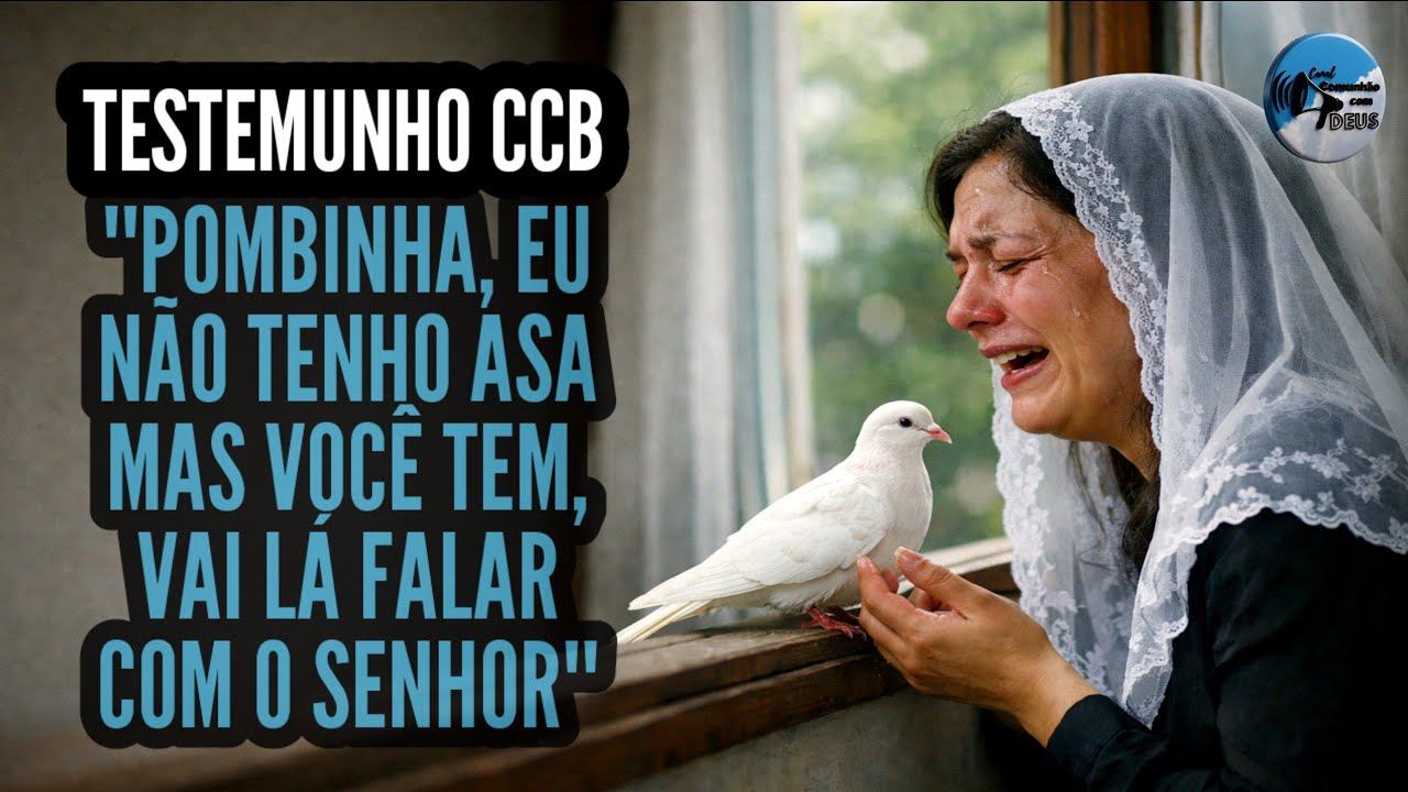 Testemunho CCB- A Pombinha que levou um recado pra Deus | SÓ PARA QUEM CRÊ | Muito Lindo
