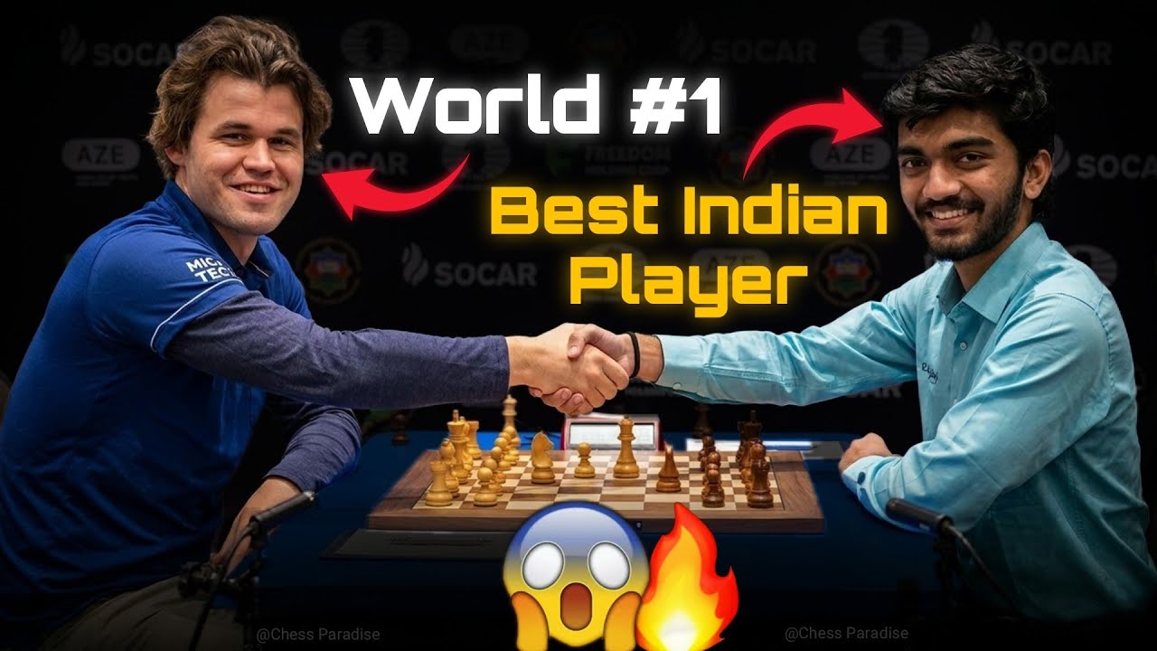 Magnus Carlsen Faces The Best Indian Player!😱🔥