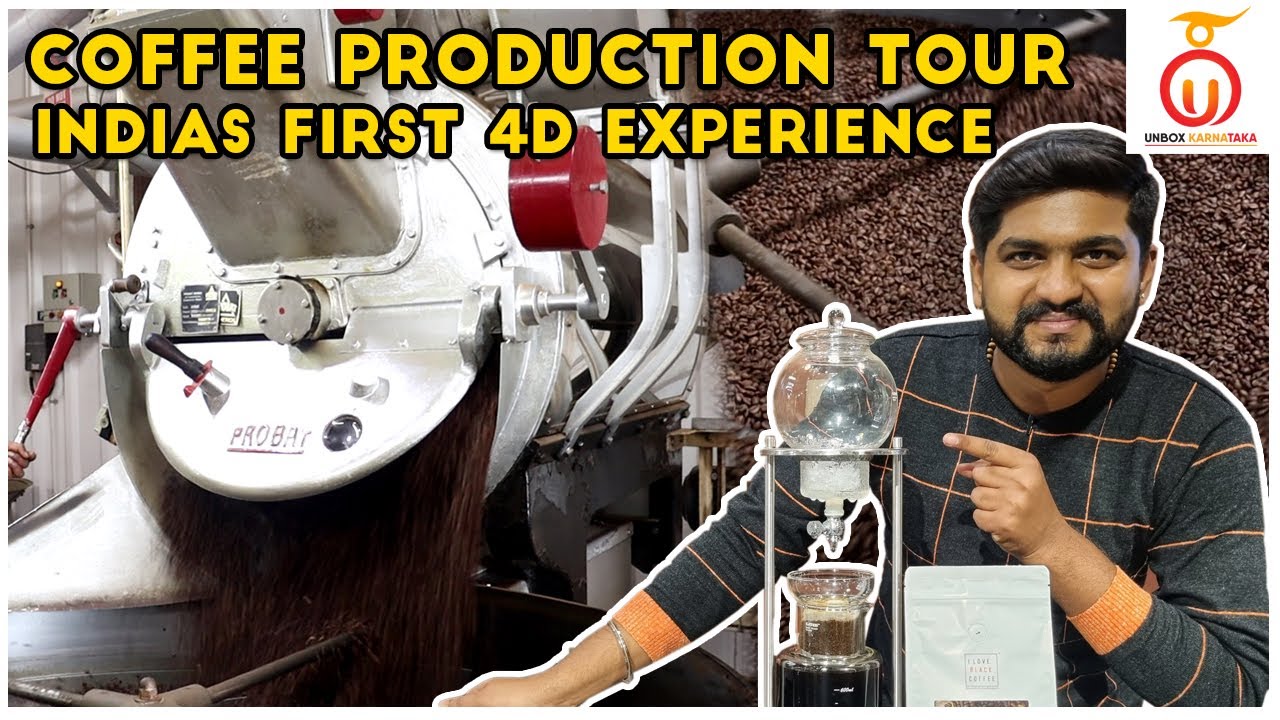 How Chikmagalur Filter Coffee is Made in Factory | Jayanthi Coffee 4D Experience | Unbox Karnataka