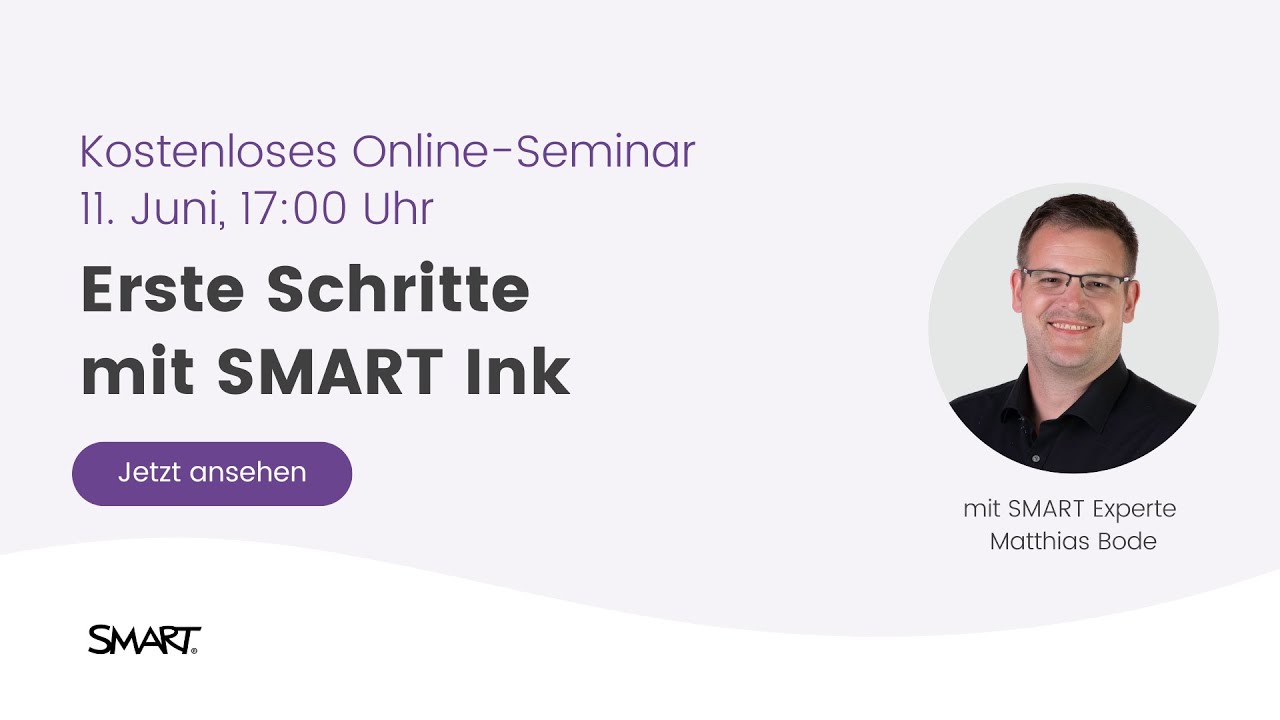 Erste Schritte mit SMART Ink (2/4)