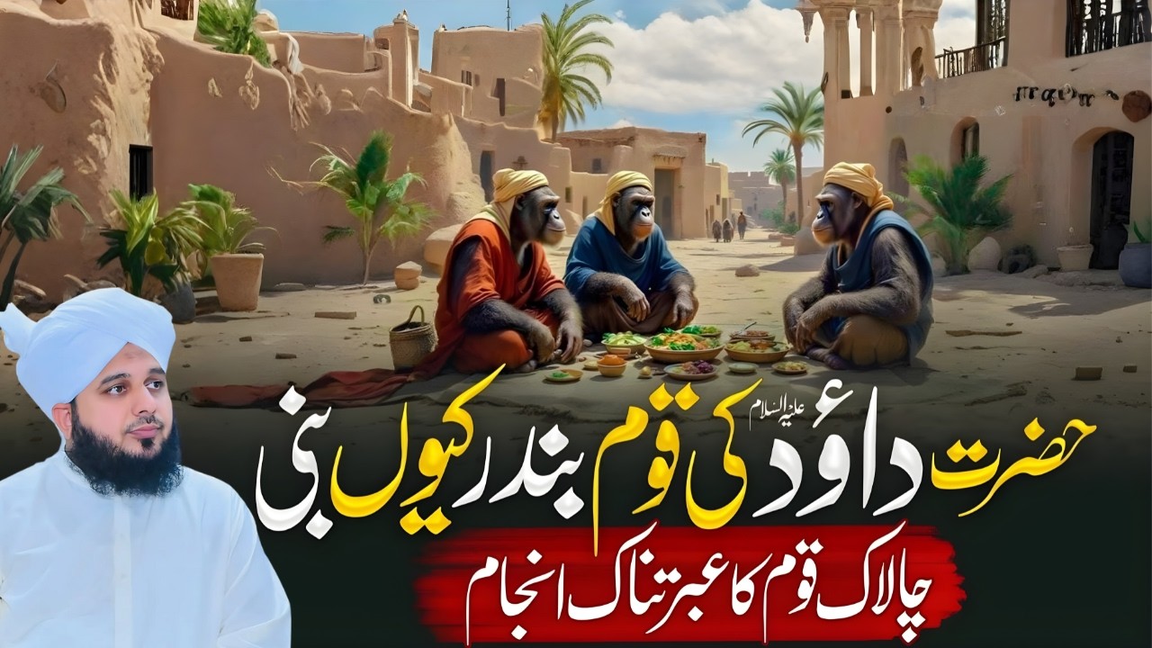 Hazrat Dawood (A.S) Ki Qoum Ka Dardnaak Anjaam || Muhammad Ajmal Raza Qadri