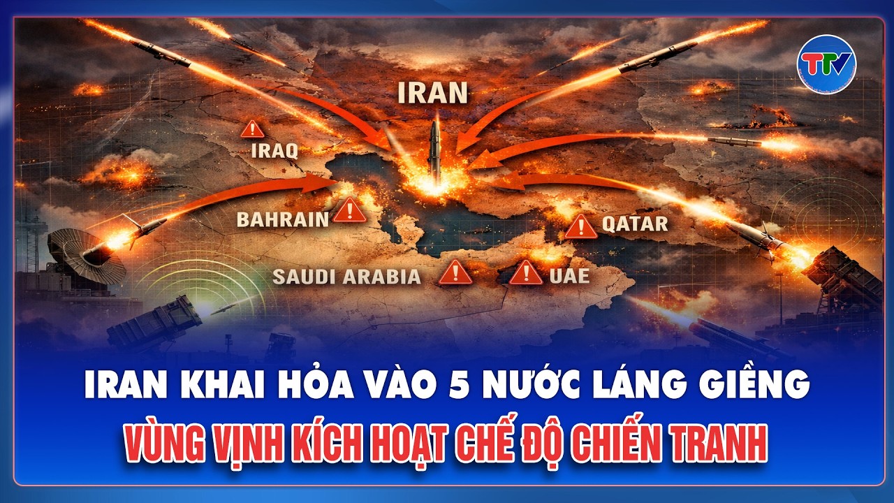 Vùng Vịnh cạn kiệt kiên nhẫn: Khi các “lằn ranh đỏ” bị Iran san phẳng bằng tên lửa