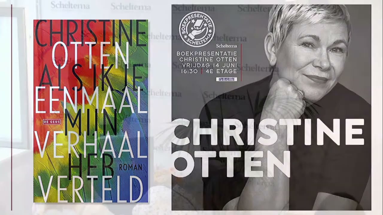 Boekpresentatie Christine Otten - 'Als ik je eenmaal mijn verhaal heb verteld'