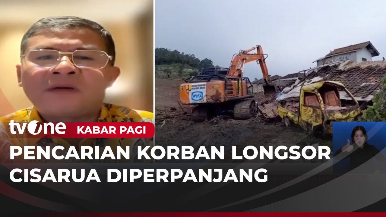 Pencarian Korban Longsor Pasirlangu | Kabar Pagi