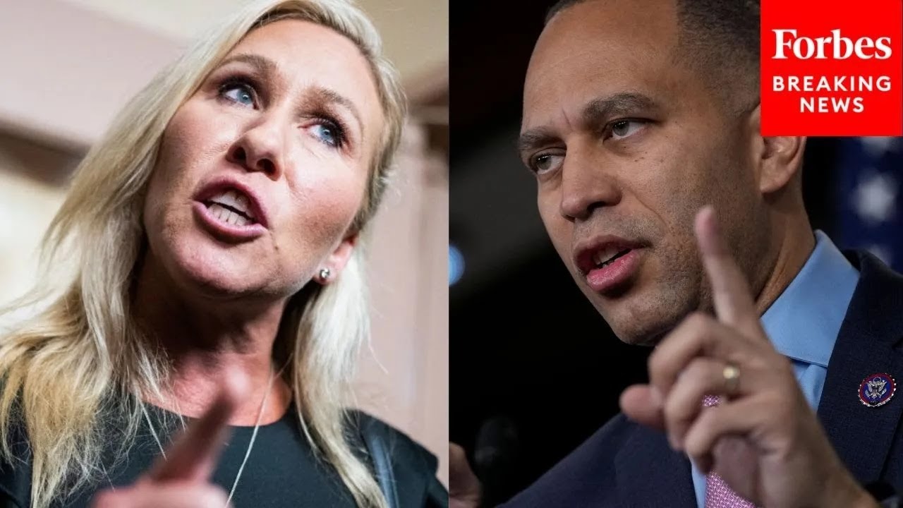 'That Was An Embarrassment Last Night': Jeffries Roasts Marjorie Taylor Greene's SOTU Behavior