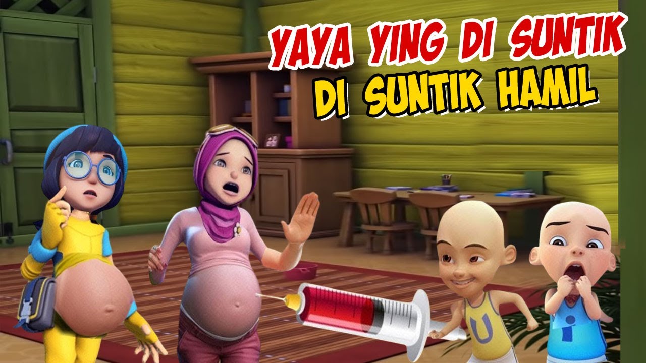 Yaya Ying di Suntik Hamil , Upin ipin Kaget ! GTA Lucu