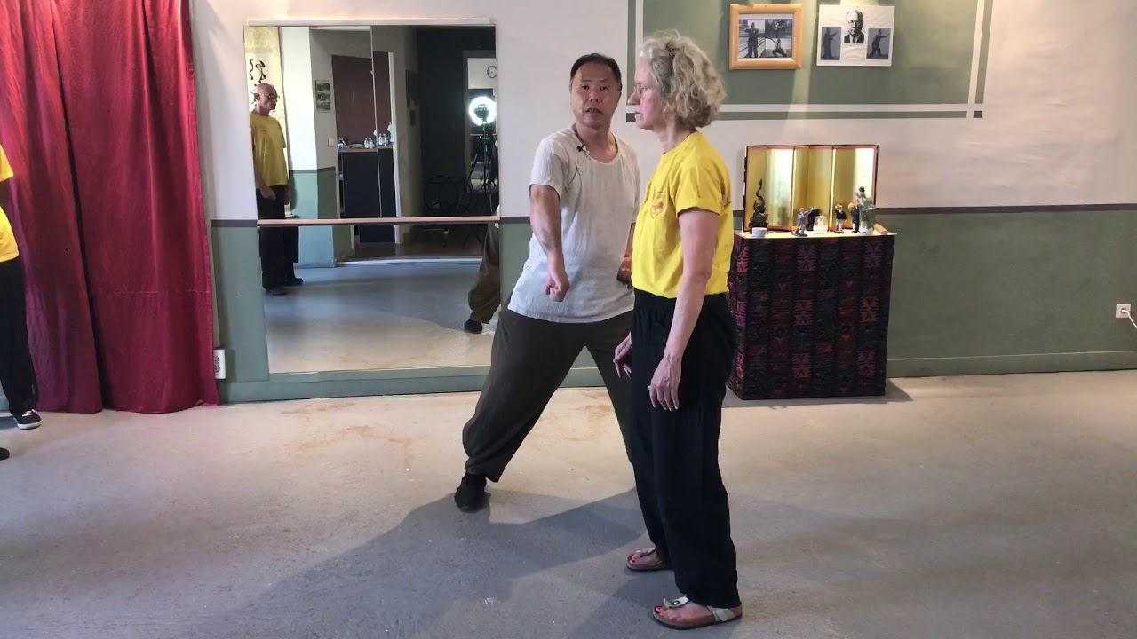 Taichi Chuan - L'application martiale de la forme est une application du concept