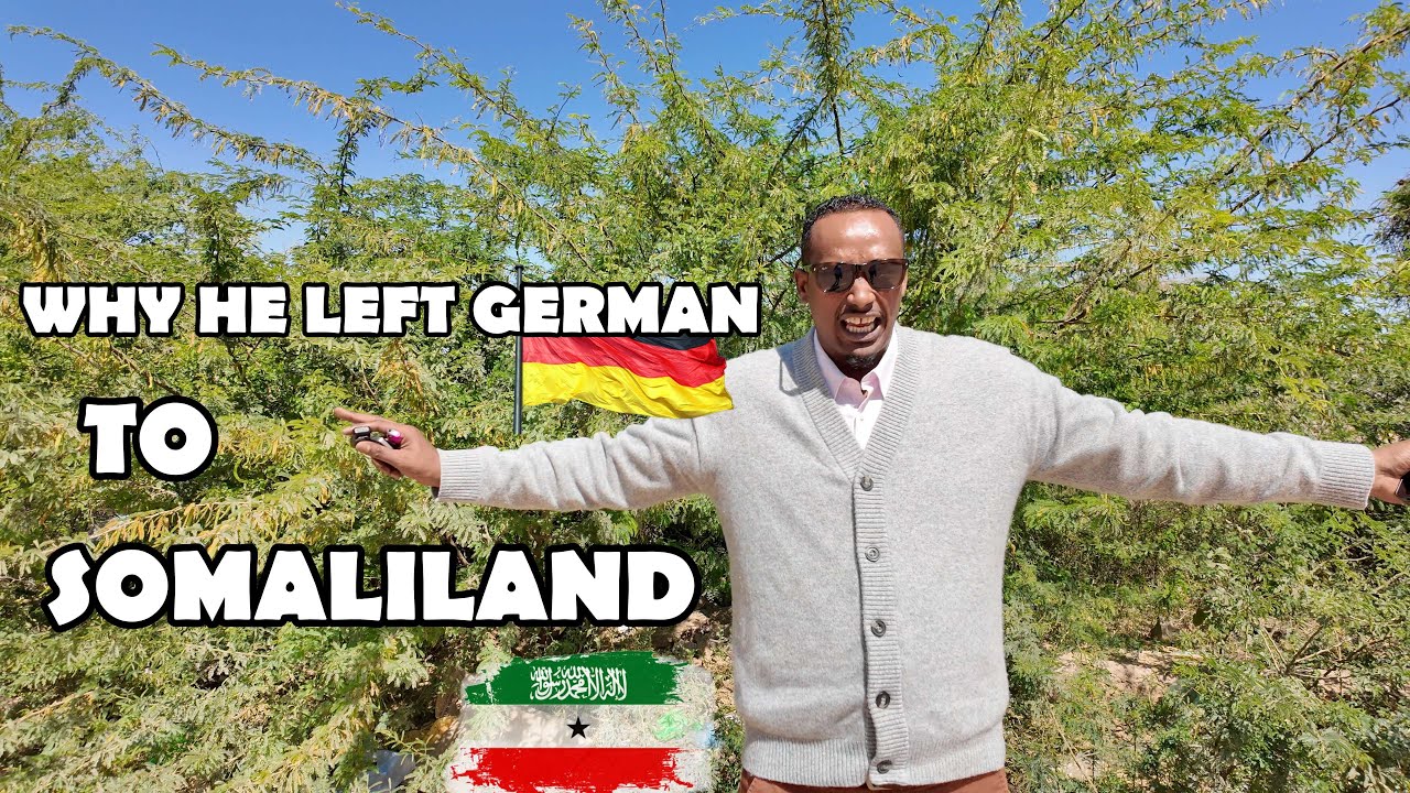 MEET GULEED! HE LEFT GERMAN TO DO BUSINESS IN SOMALILAND