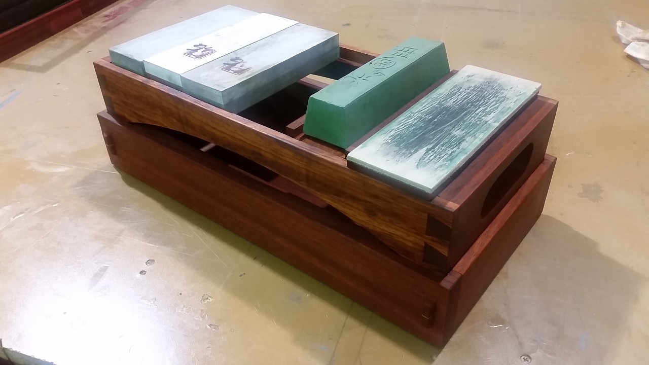 Wet Stone Sharpening Station