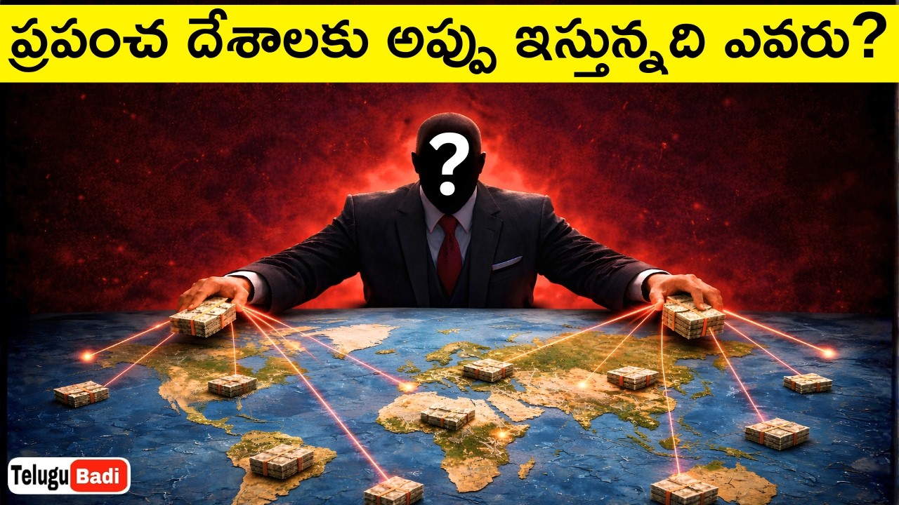 ప్రపంచ దేశాలన్నీ అప్పుల్లో ఉంటే  అప్పు ఇస్తున్నది ఎవరు? | World Debt Explained in Telugu Badi