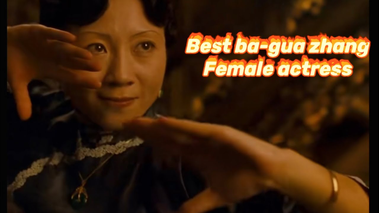 Learning Kung fu like ZHOU XIAOFEI / the best bagua Zhang female actress