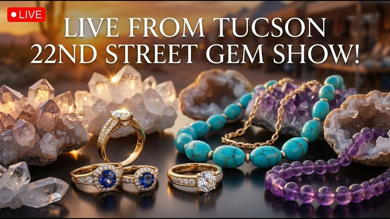 Live from Tucson  | Jewelry Deals, Auctions & Rare Gemstones Luxury Jewelry Network