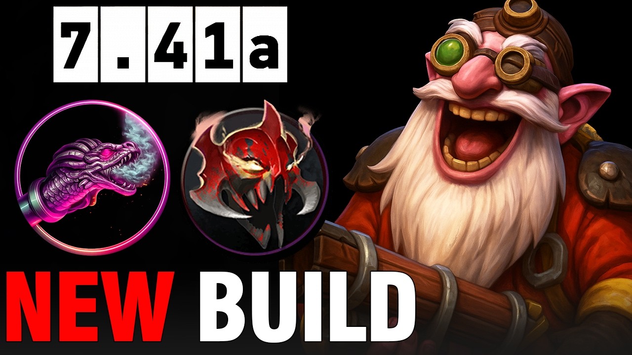 New Hydra's Breath Build on Sniper Mid in Patch 7.41a Dota 2