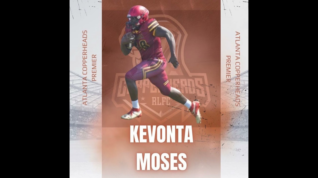 From Gridiron to Rugby League: Kevonta Moses - Atlanta Copperheads Vegas 9s