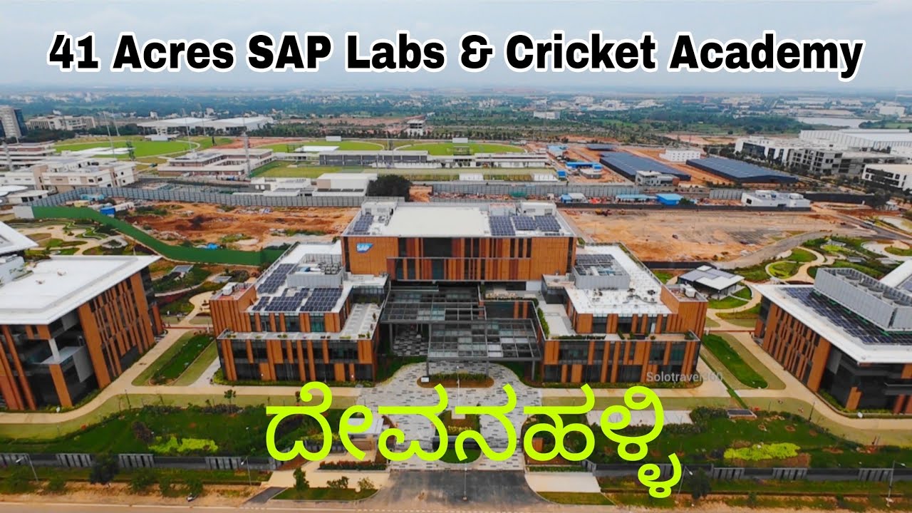 SAP Labs & National Cricket Academy - Devanahalli, Bengaluru | 4k Drone View | Dji Avata 2