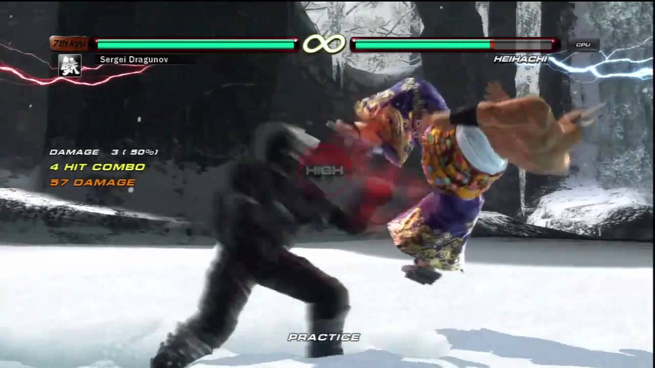 Tekken 6 Dragunov Combo Video Vol.2 - 