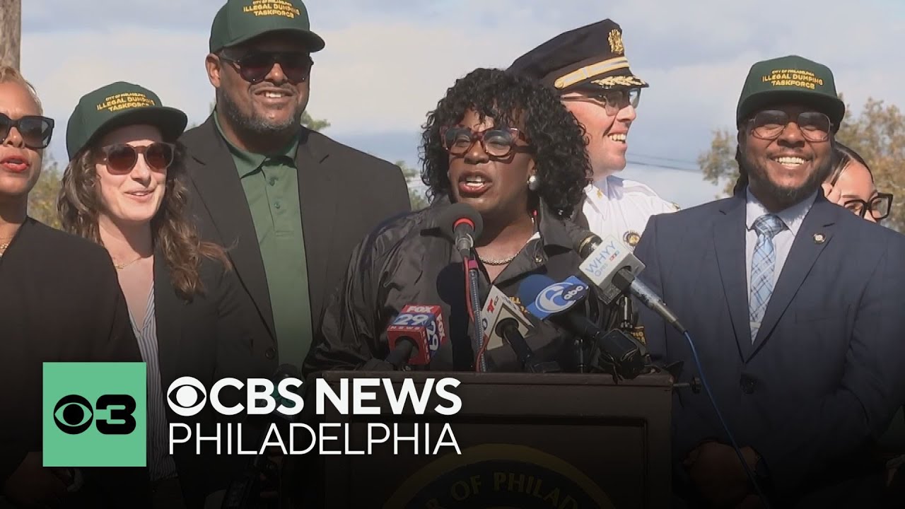 Philadelphia announces new task force to tackle illegal dumping