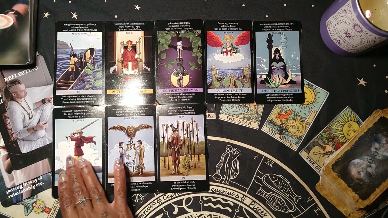 Taurus ♉ Night Cap, running away from this heavy divine judgement is gonna get them nowhere #tarot