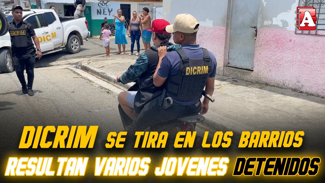 OPERATIVO DEL DICRIM EN LOS BARRIOS DE SFM