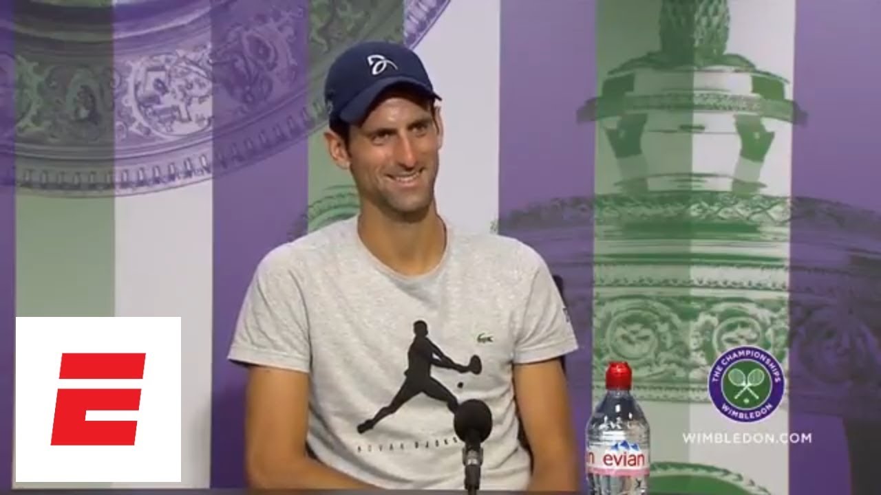 [FULL] Novak Djokovic post semifinal Wimbledon 2018 press conference | ESPN