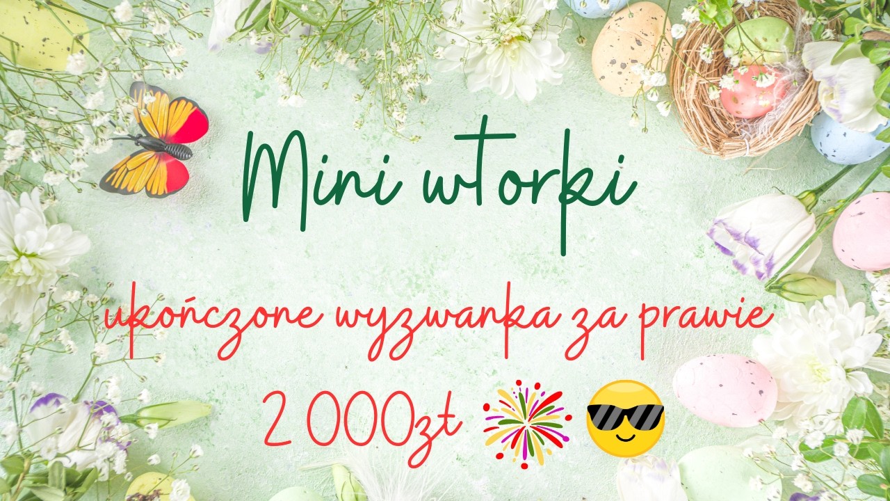 #262 Mini wtorki* Prawie 2 000zł odłożone z wyzwanek 🤗💸😮😮🎉🎉