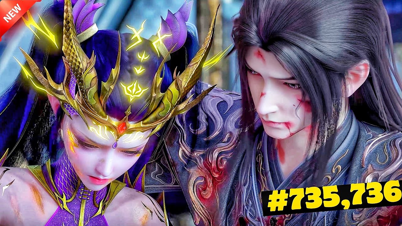 Weak Boy Becomes God Anime Season 6 Part :) 735 & 736 Xiao Yan Breakthrough Fight Saint
