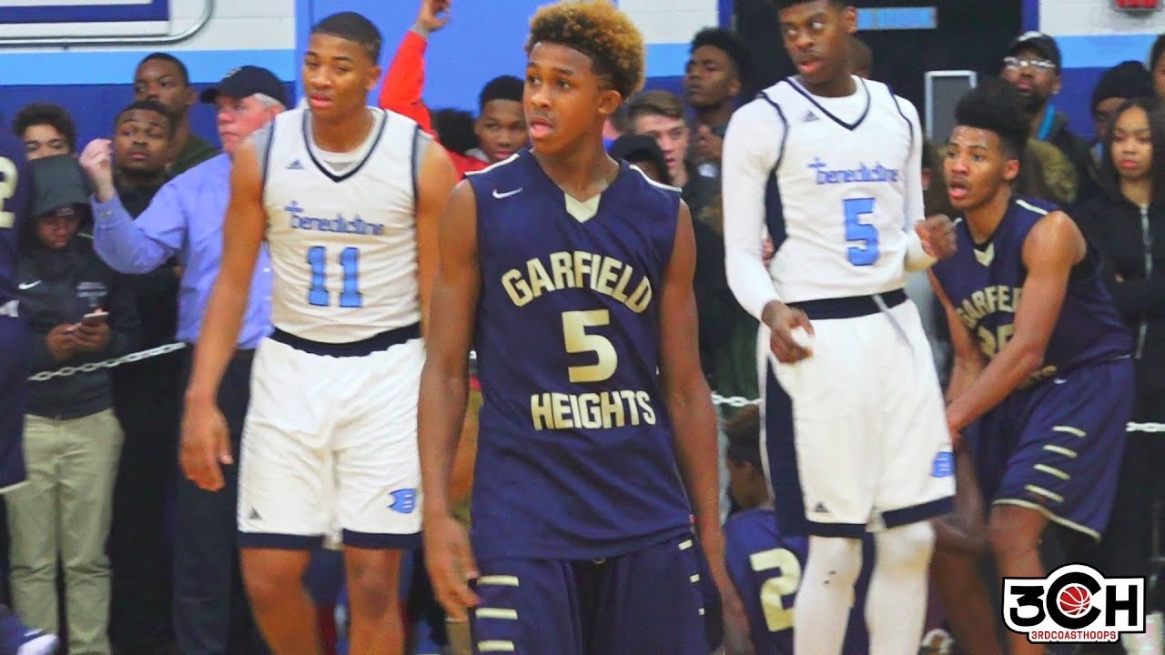 Garfield Heights Freshman PG Meechie Johnson Drops 50 POINTS In Win Over 4th Ranked Benedictine!!!