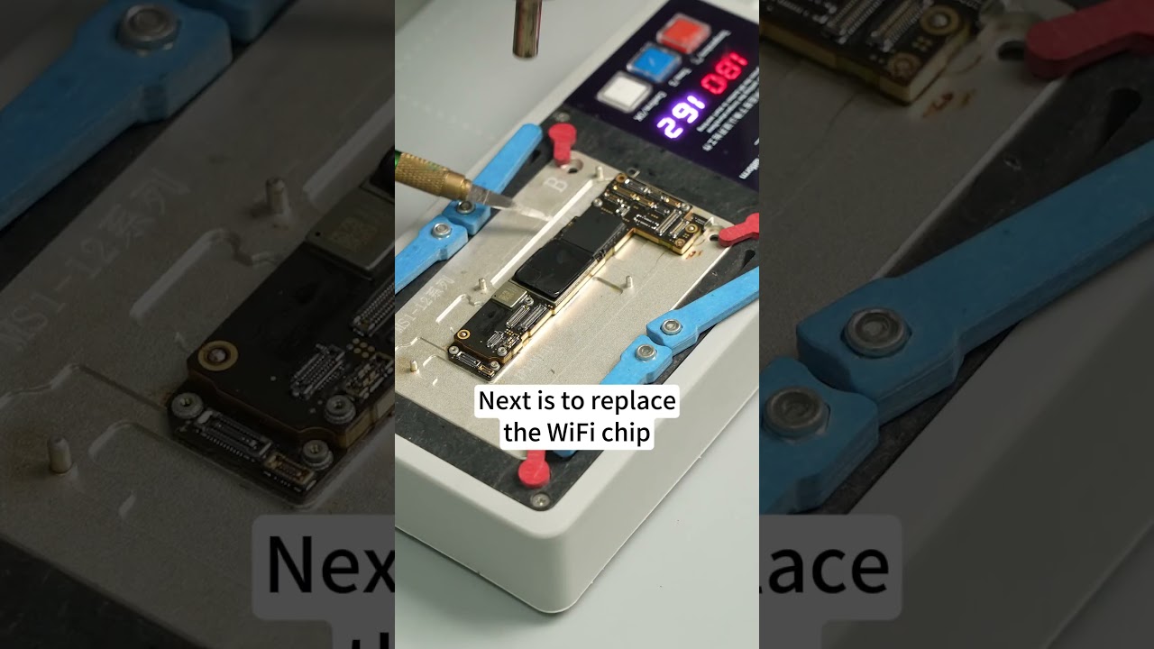 Phone WiFi Repair: No More Limits! 🔧 Watch the chip swap in action!