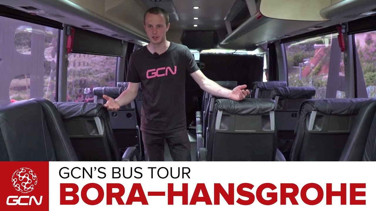 Bora-Hansgrohe Bus & Kitchen Tour | Giro d'Italia 2017