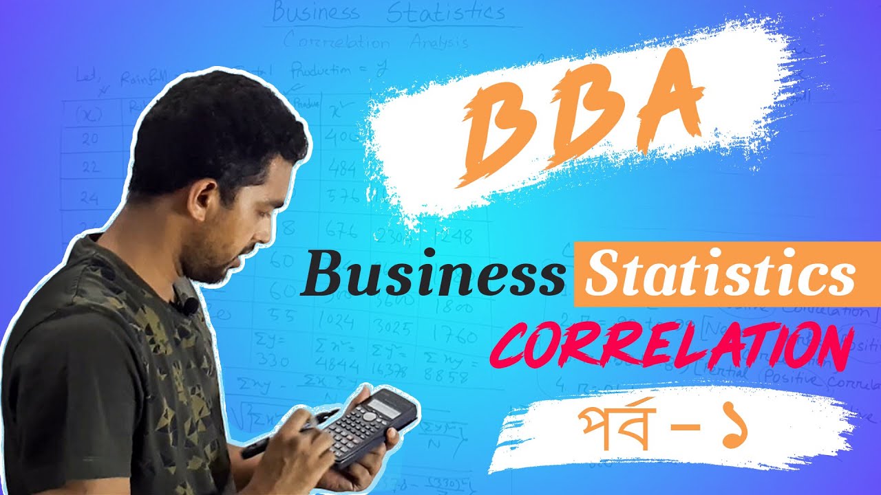 Correlation Business Statistics | BBA | Part-1
