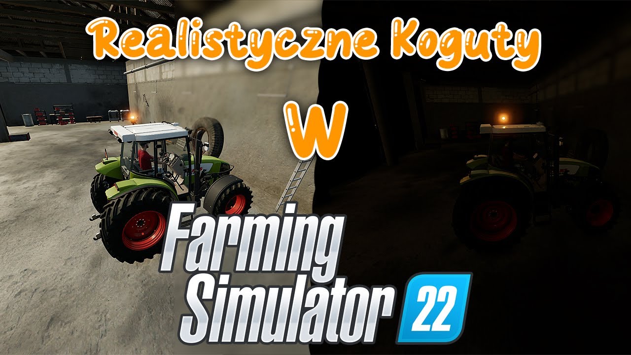 Poradnik / Tutorial Realne Koguty / Światła Ostrzegawcze FS22