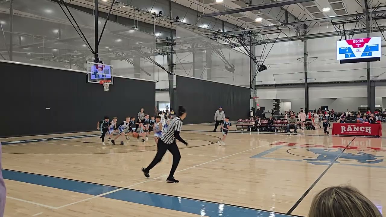 26th Annual Casper Youth Basketball Tournament Game 2, Q3: 2nd grade 307 Mambas vs. Cheyenne Hustle