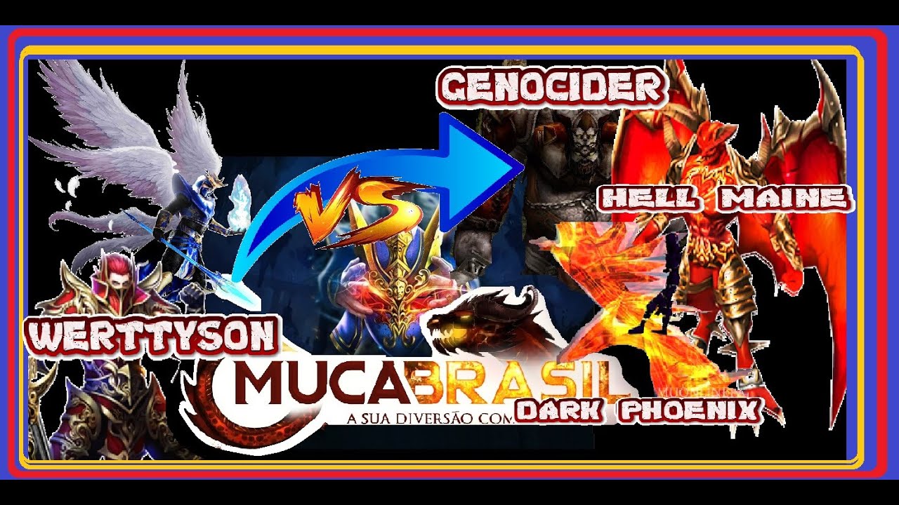 Mu Ca Brasil - Derrotando Vários Boss! [Hydra, Genocider, Phoenix, DKB e Hell Maine] Evento 4xBoss