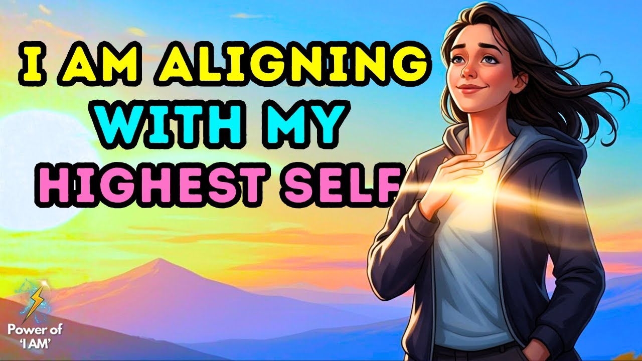🌟 I AM ALIGNING WITH MY HIGHEST SELF | A Mantra for Clarity and Spiritual Guidance