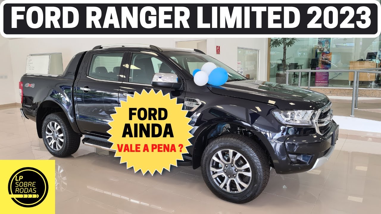 FORD RANGER LIMITED 2023 - TODAS AS NOVIDADES DA CAMIONETE