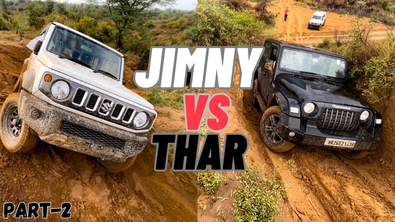 JIMNY VS THAR EXTREME OFF-ROADING | PART-2 | JIMNY OFFROAD |VOYAGER AAMIR |@BRH Expeditions