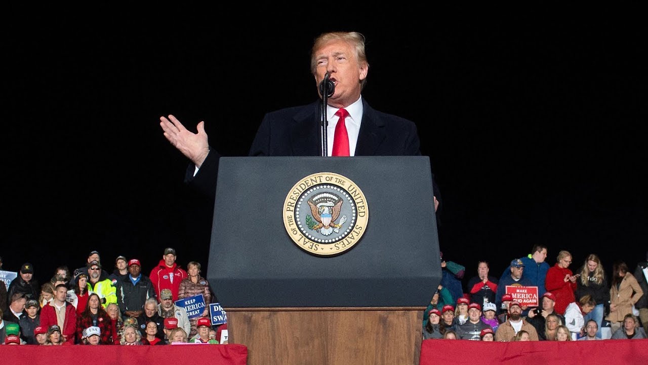 Watch Live: President Trump campaigns at rally in North Carolina