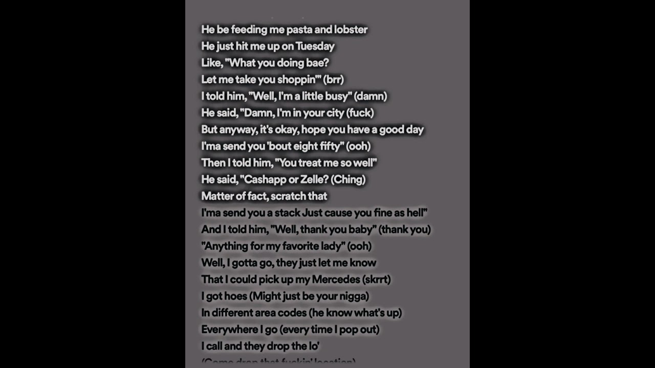 Area code (lyrics)