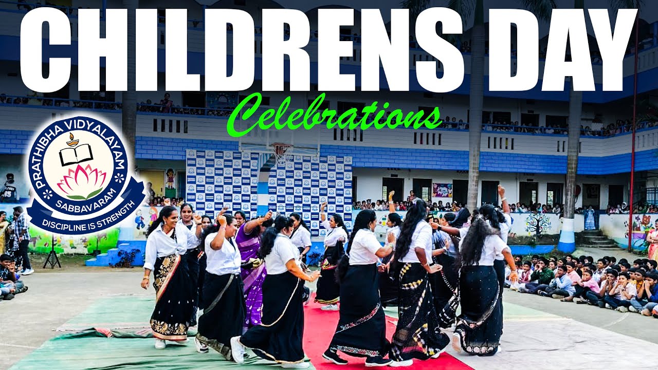 CHILDRENS DAY CELEBRATIONS AT OUR @prathibha_vidyalayam