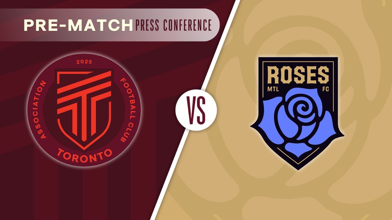 AFC Toronto MD-1 Press Conference | away vs. Montreal Roses Semi Finals Leg 1