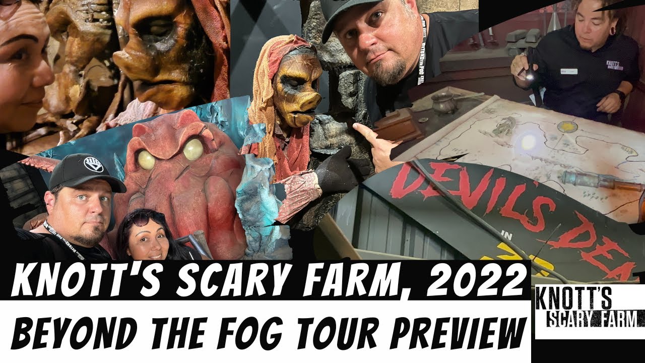Beyond the Fog Behind the Scenes Knott's Scary Farm Tour Preview