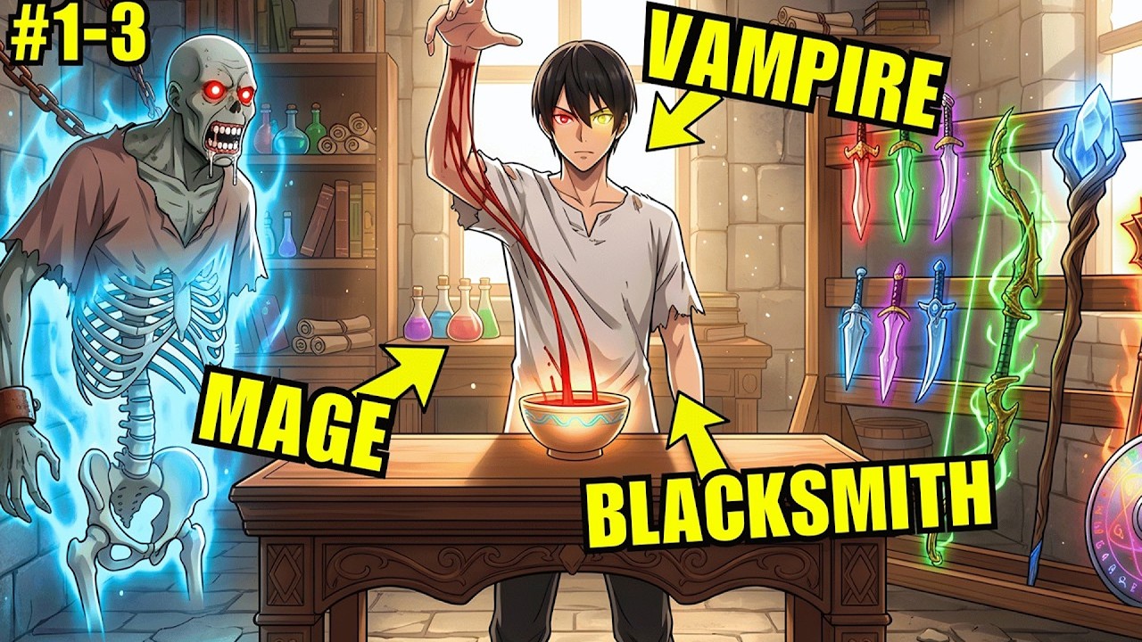 Vampire, Mage, Blacksmith… A Bug Turned Him Into a Multi-Class Monster | Manhwa Recap