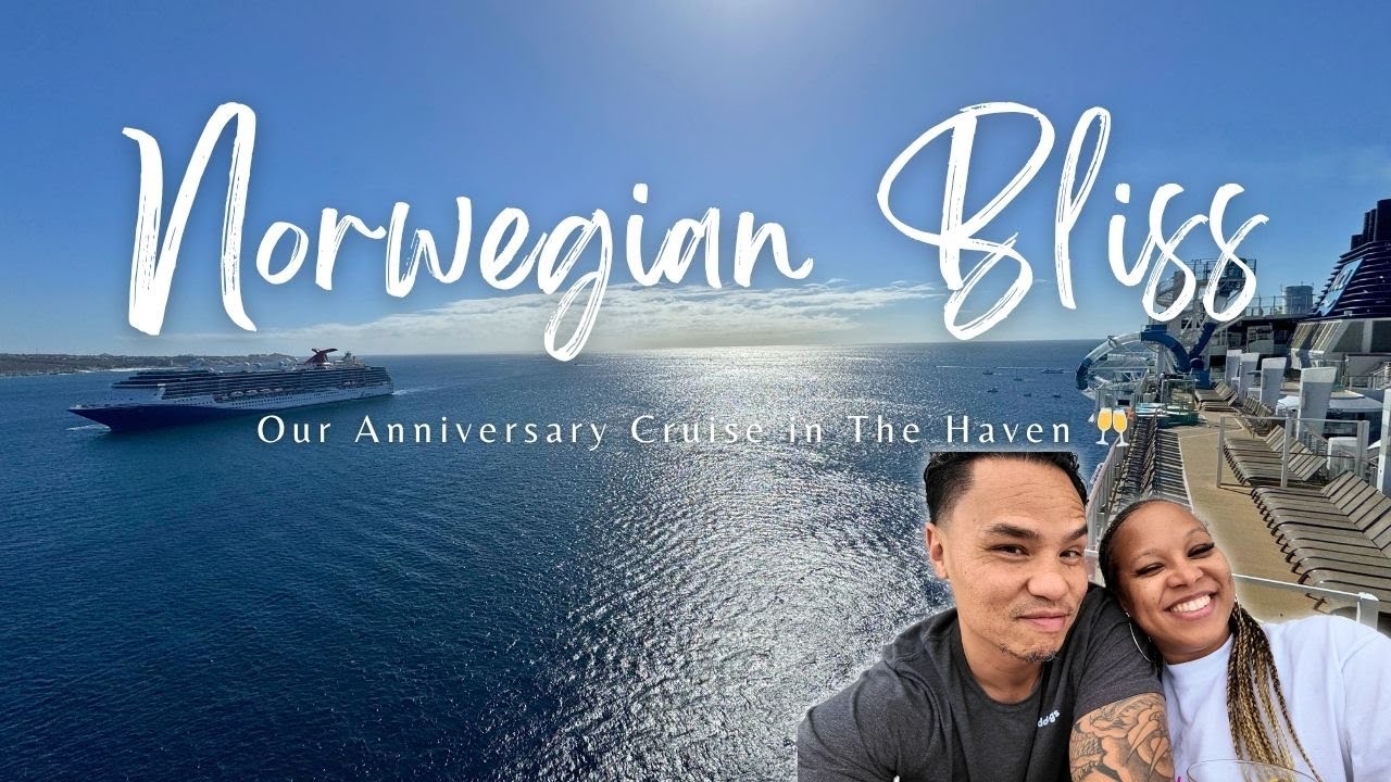 Boarding the Norwegian Bliss Haven Suite | Our Anniversary Adventure Begins 💍🚢