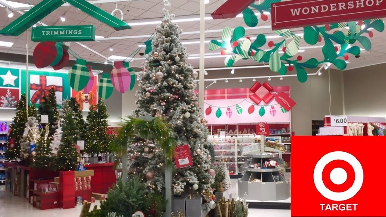 TARGET NEW CHRISTMAS DECORATIONS DECOR SHOP WITH ME SHOPPING STORE WALK THROUGH 4K