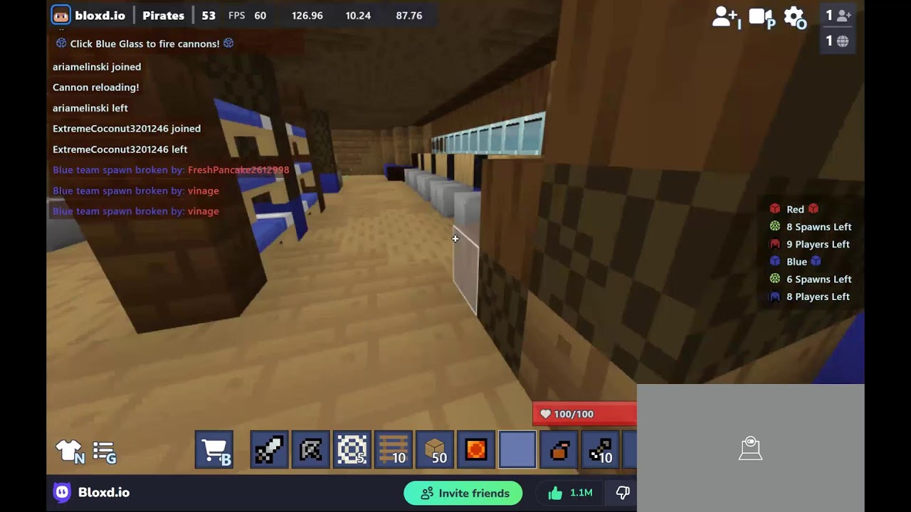 Playing Bloxd io
